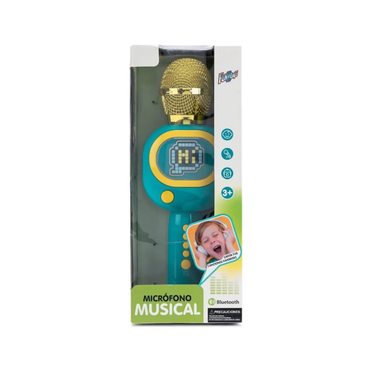 Juguete Micrófono Con Conexión Bluetooth