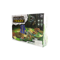 Juguete Pista Carros Dinosaurios caja