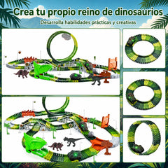 Juguete Pista Carros Dinosaurios estilos
