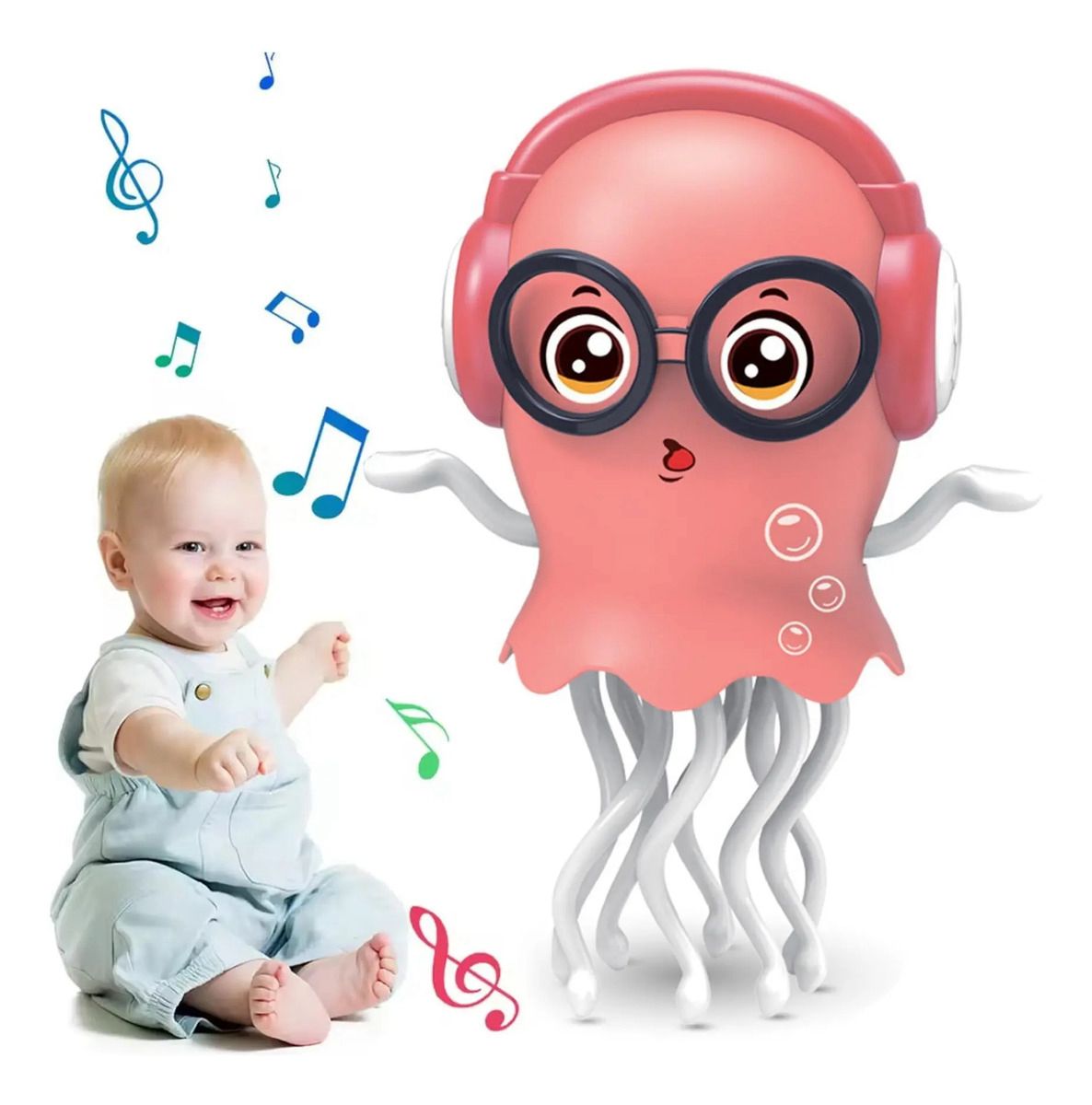 Juguete Pulpo Bailarín Musical DETALLE