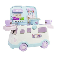 Juguete Set de Cocina Carro Chefs estilo