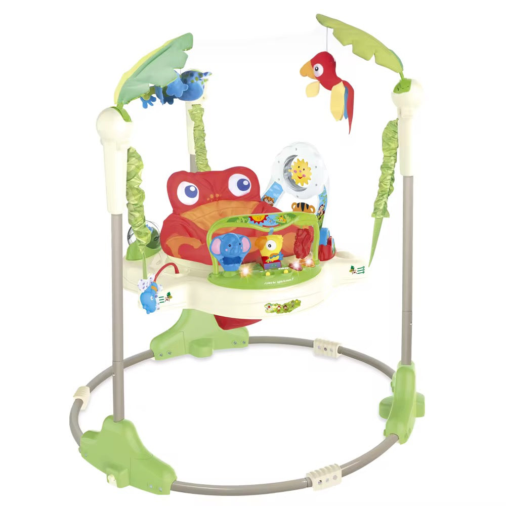 Jumper Saltarín Para Bebé Animales de la Selva Colores