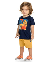 Conjunto Estampado Monstruos Kyly Modelo