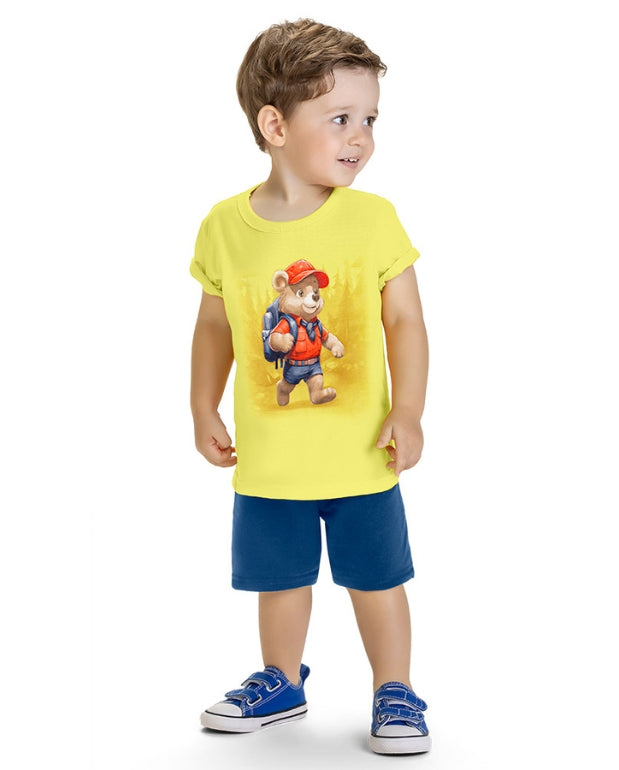 Conjunto Estampado Oso Scout Kyly