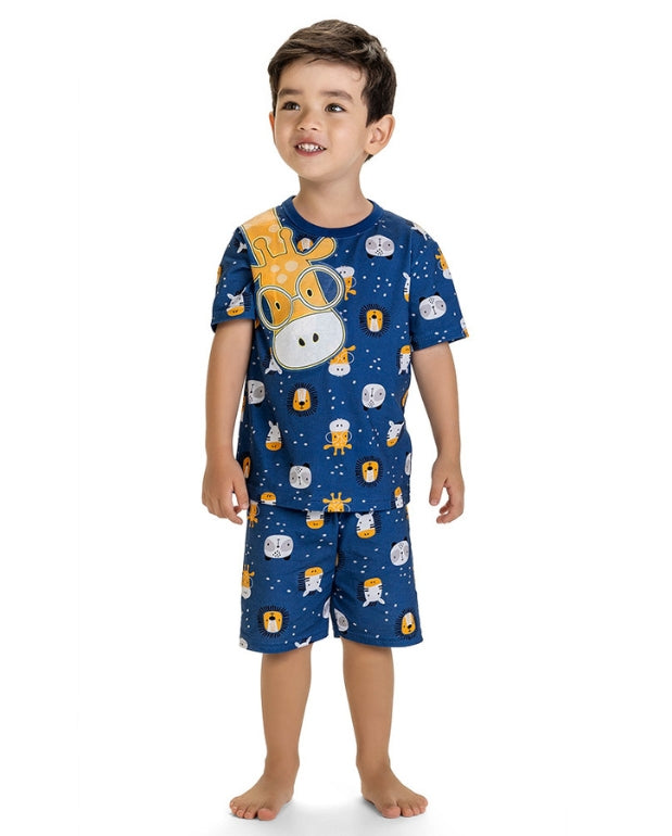 Pijama Bermuda Jirafa Kyly Modelo