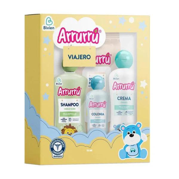 Kit Viajero Arrurrú Naturals Niño