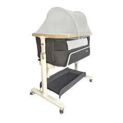 Cuna Colecho Smart 3 en 1 Electrica Gris Oscuro