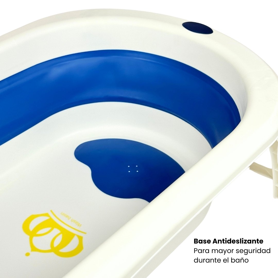 Bañera Plegable Para Bebé Corona Antideslizante
