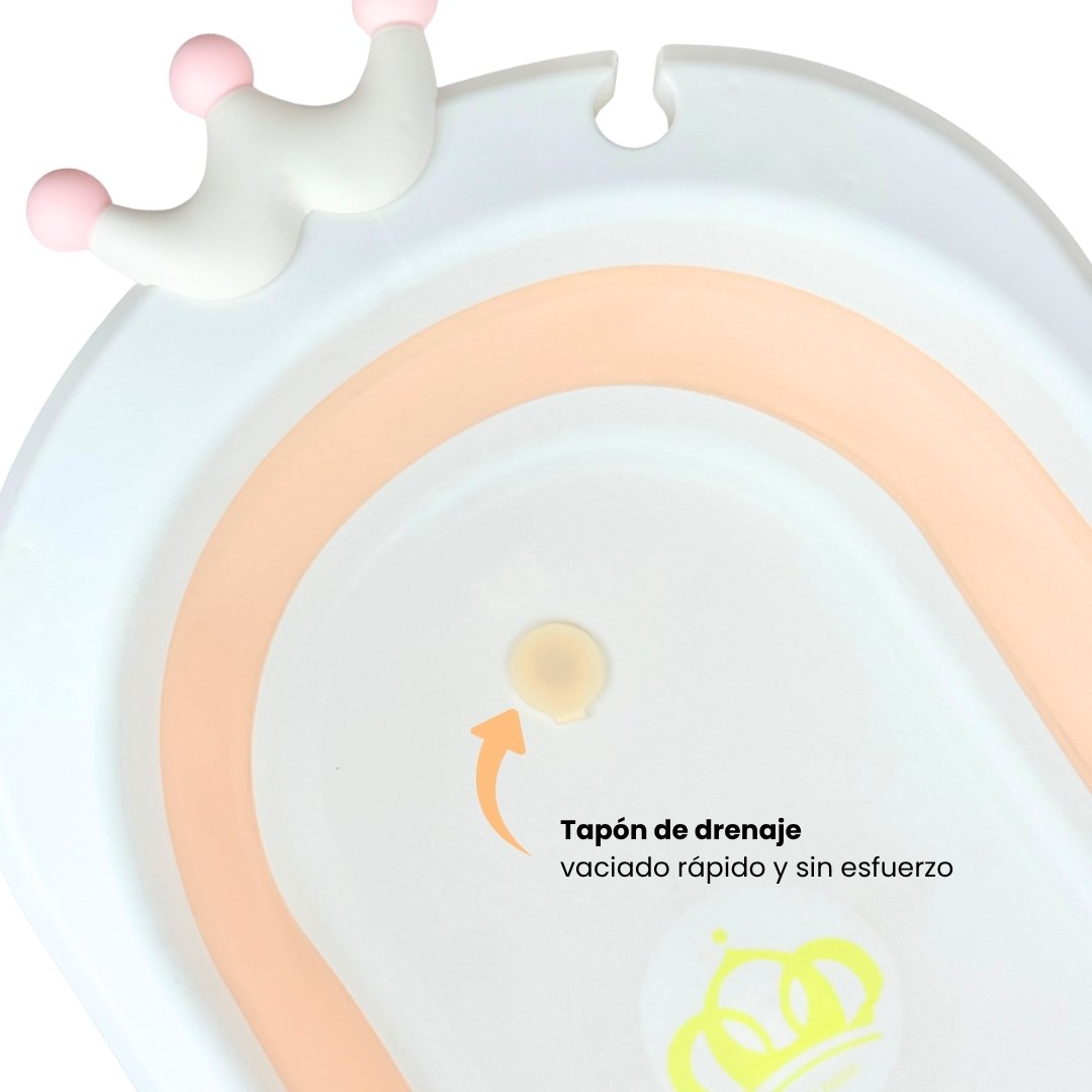 Bañera Plegable Para Bebé Corona Diseño