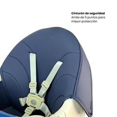 Silla Comedor Anto Plegable Azul Navy Seguridad