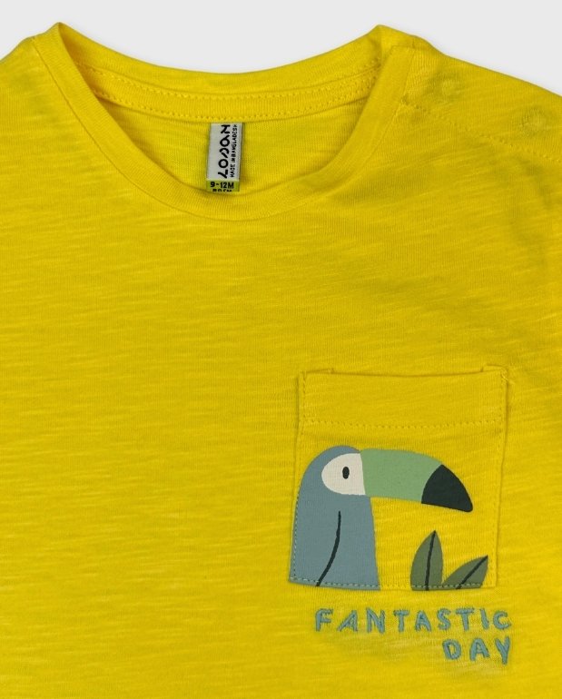 Camiseta Bolsillo Tucan Losan Detalle