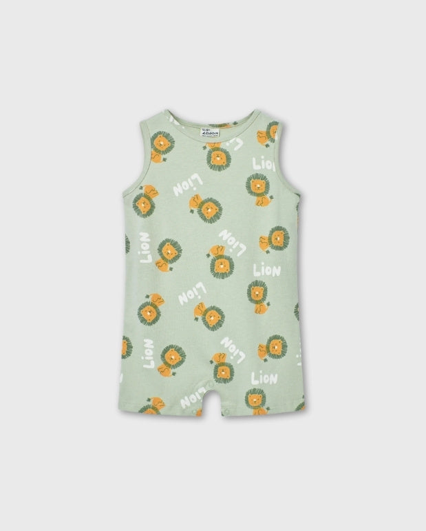 Pelele Estampado Lion Verde Losan