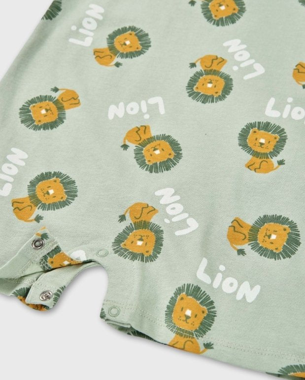 Pelele Estampado Lion Verde Losan Green