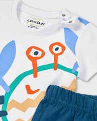 Conjunto Bermuda Cangrejo Losan Playa