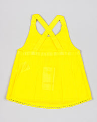 Blusa Tejido Margaritas Amarillo