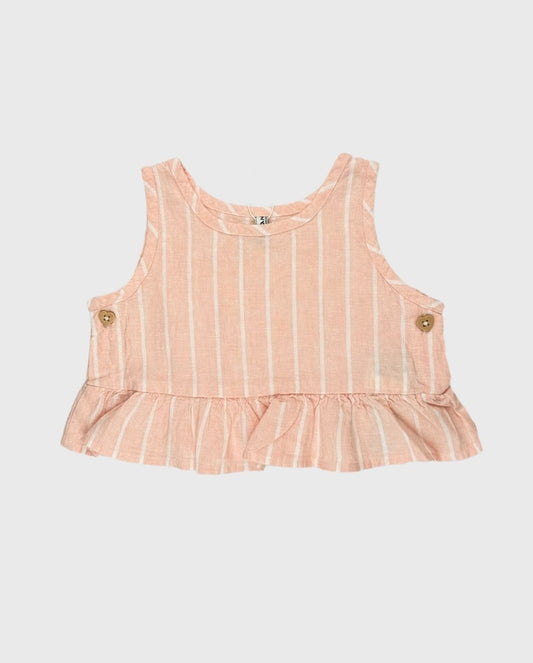 Blusa Rayas Salmon Losan