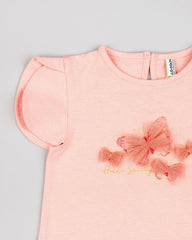 Blusa Detalle Mariposa Rosa