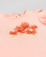 Blusa Detalle Mariposa Rosa