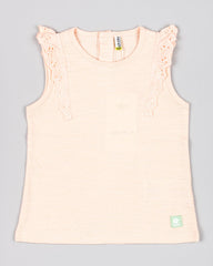 Blusa Detalle Bordado Rosa