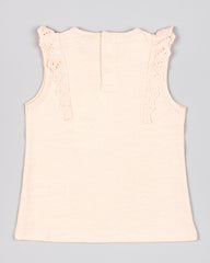 Blusa Detalle Bordado Rosa