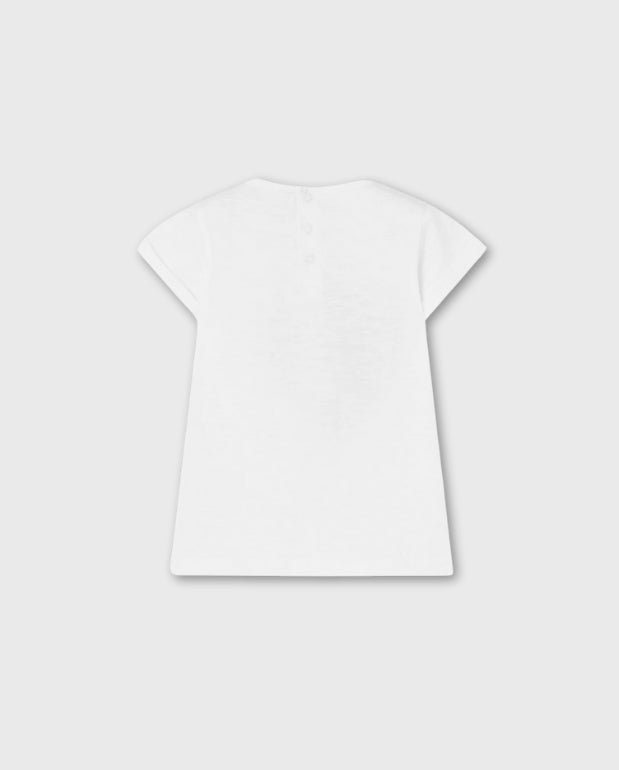 Blusa Estampado Bordado Flor Losan Girl