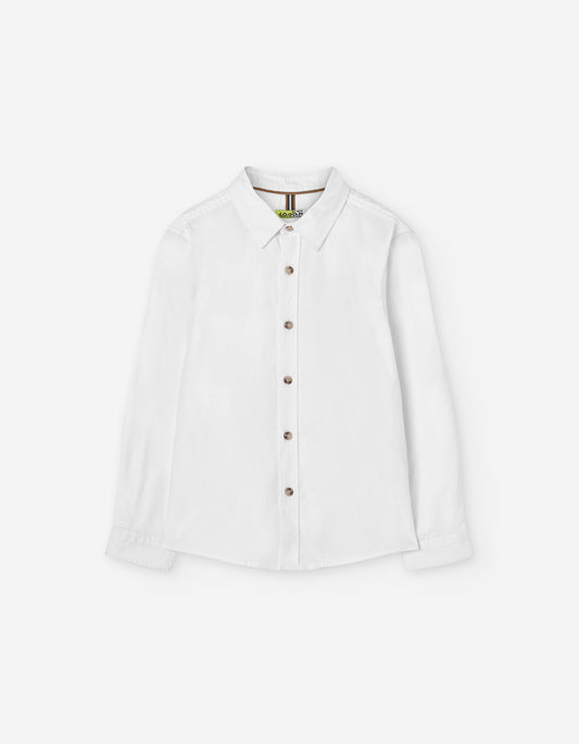Camisa Manga Larga Blanco Losan
