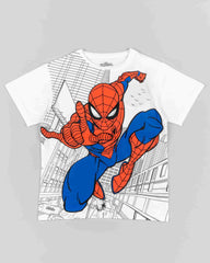 Camiseta Manga Corta Spiderman Losan