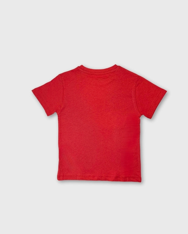 Camiseta Estampado Rojo Losan Red