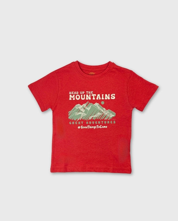 Camiseta Estampado Rojo Losan