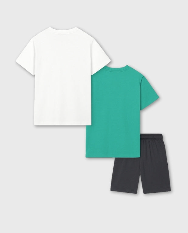 Conjunto 3 Piezas Bermuda Skate Losan Niño