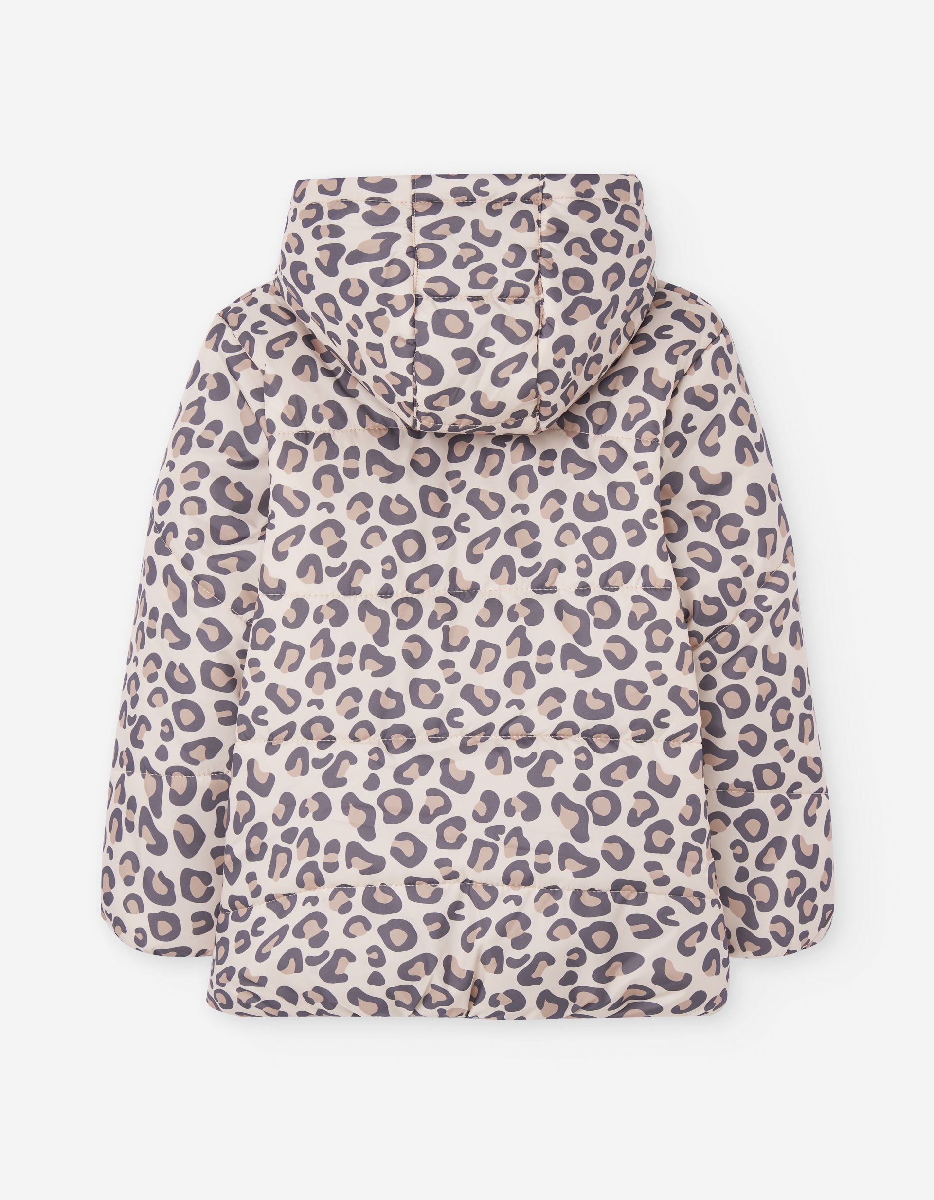 Vista frontal de chaqueta Zippy con cremallera y capucha