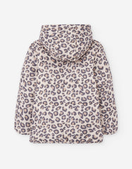 Vista frontal de chaqueta Zippy con cremallera y capucha