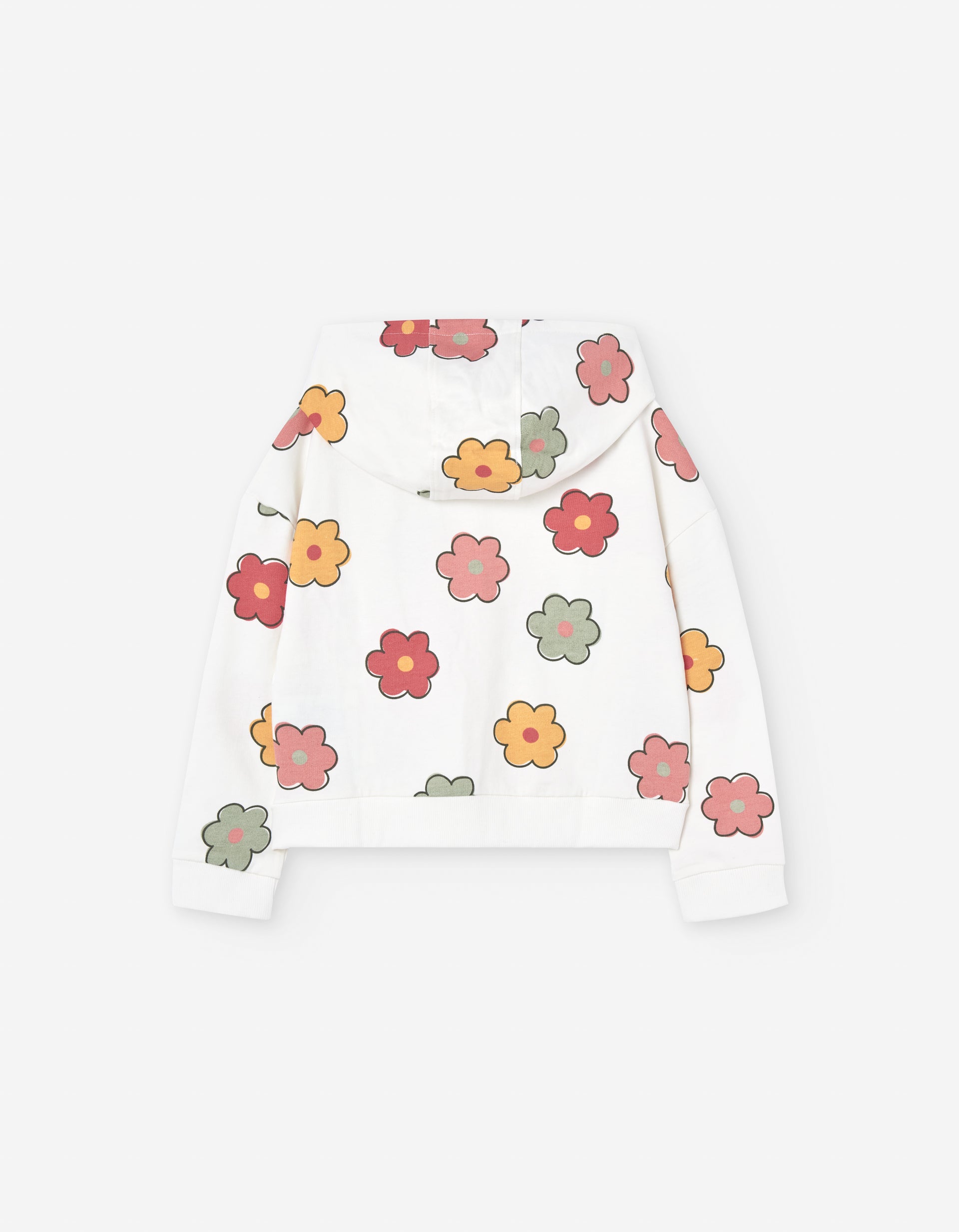 Saco infantil blanco con flores Zippy