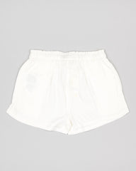 Short Cintura Con Resorte Blanco