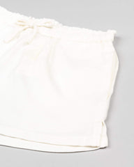 Short Cintura Con Resorte Blanco