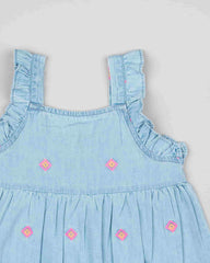 Vestido Rombos Denim Losan