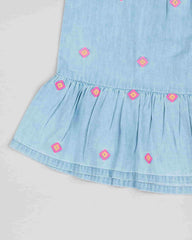 Vestido Rombos Denim Losan