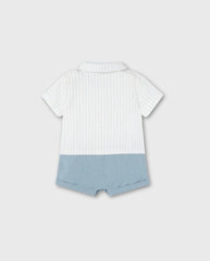 Pelele Estilo Camisa Rayas Losan Boy