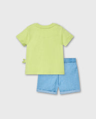 Conjunto Bermuda Pez Verde Losan Green