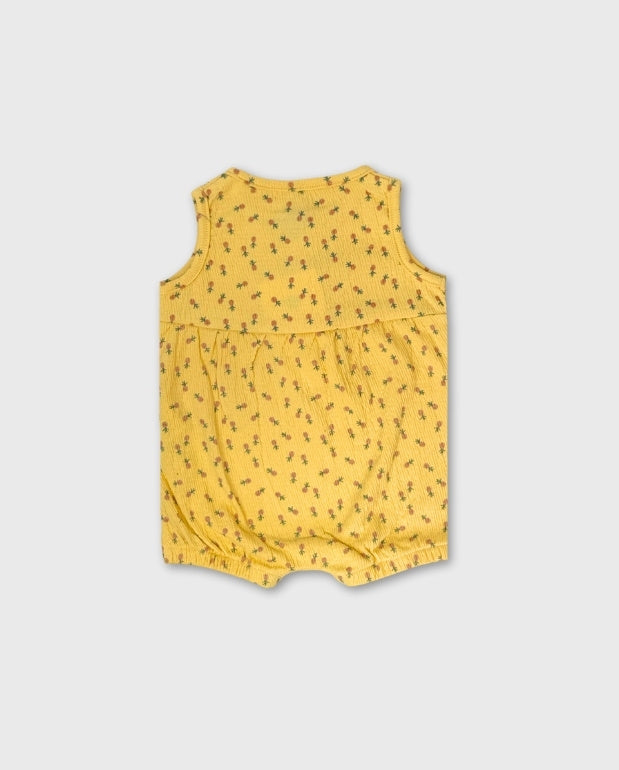 Pelele Estampado Piñas Amarillo Losan Yellow