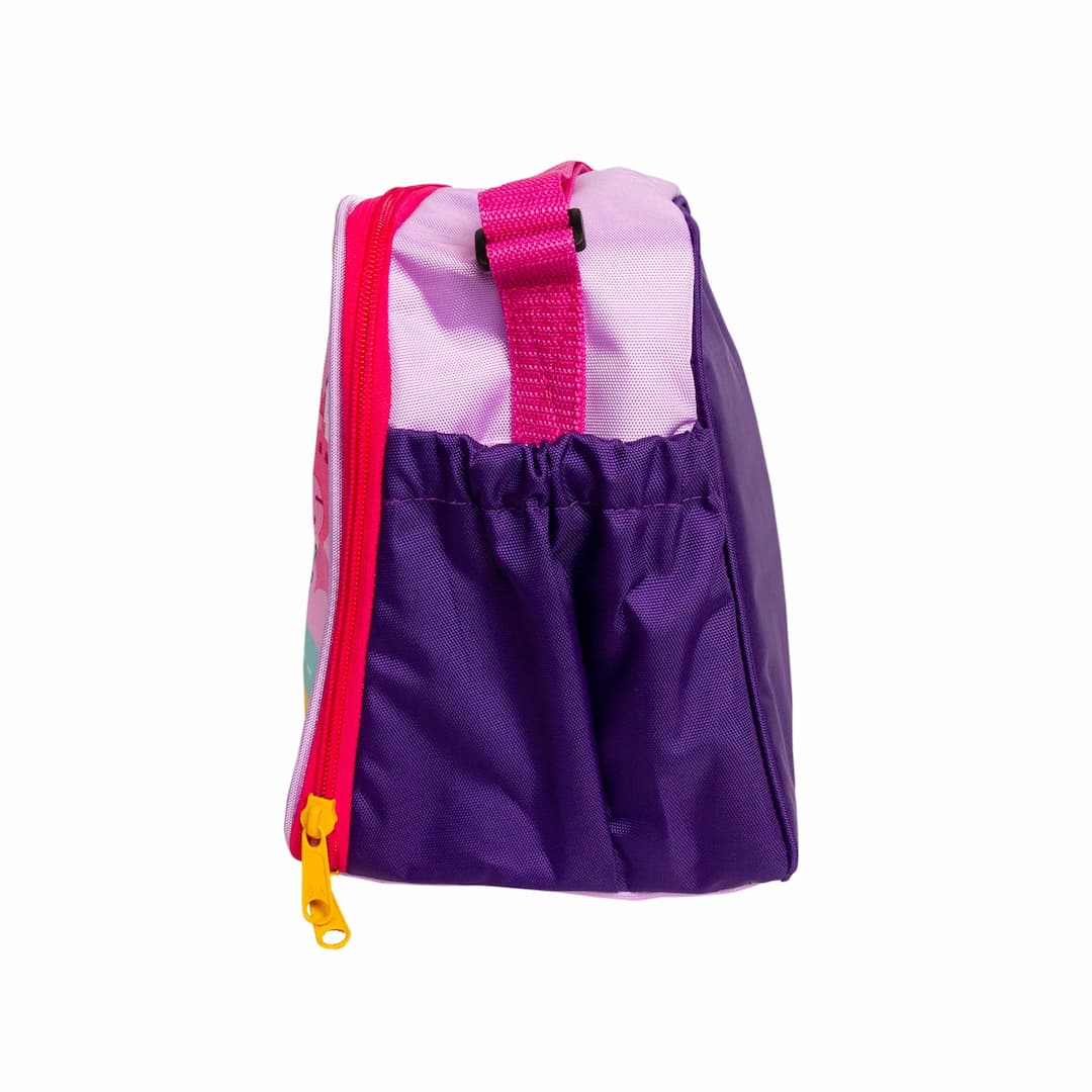 Lonchera Cuadrada Para Niños Impermeable Arcoiris Estilo