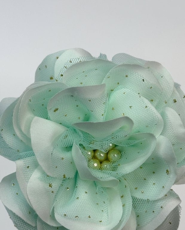 Balaca Maxi Flor Menta Detalle