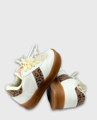 Tenis Moños Animal Print Perla Fashion