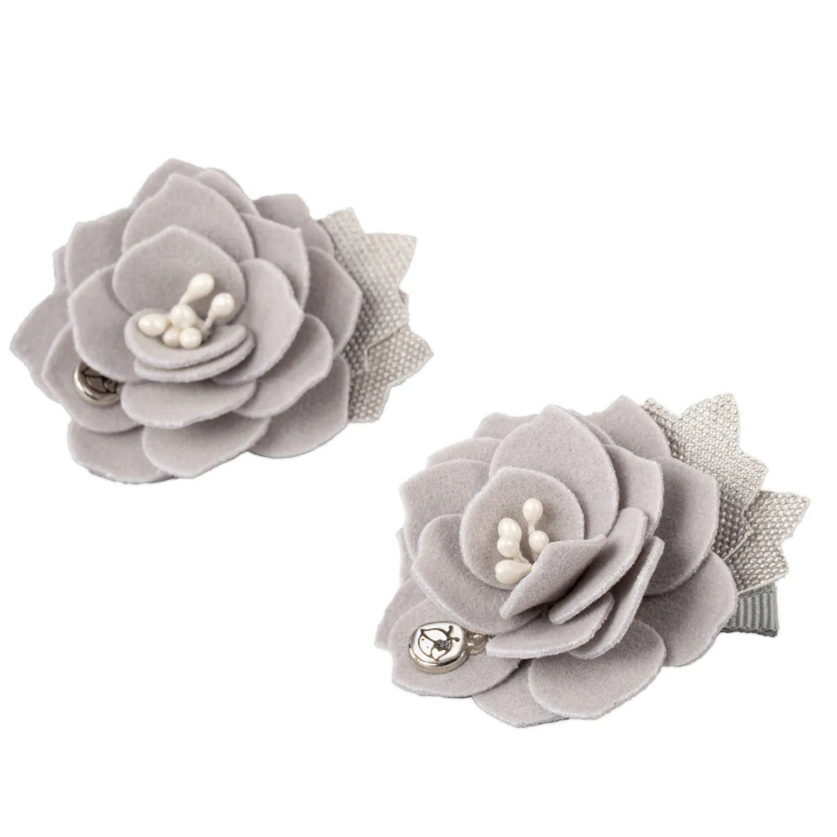 Set Pinzas Flor Rosetta