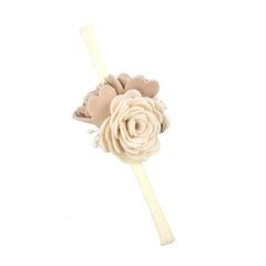 Balaca Elastico Flora crudo