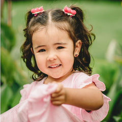 Set Pinzas Clip Bouncy Fucsia Miss Be