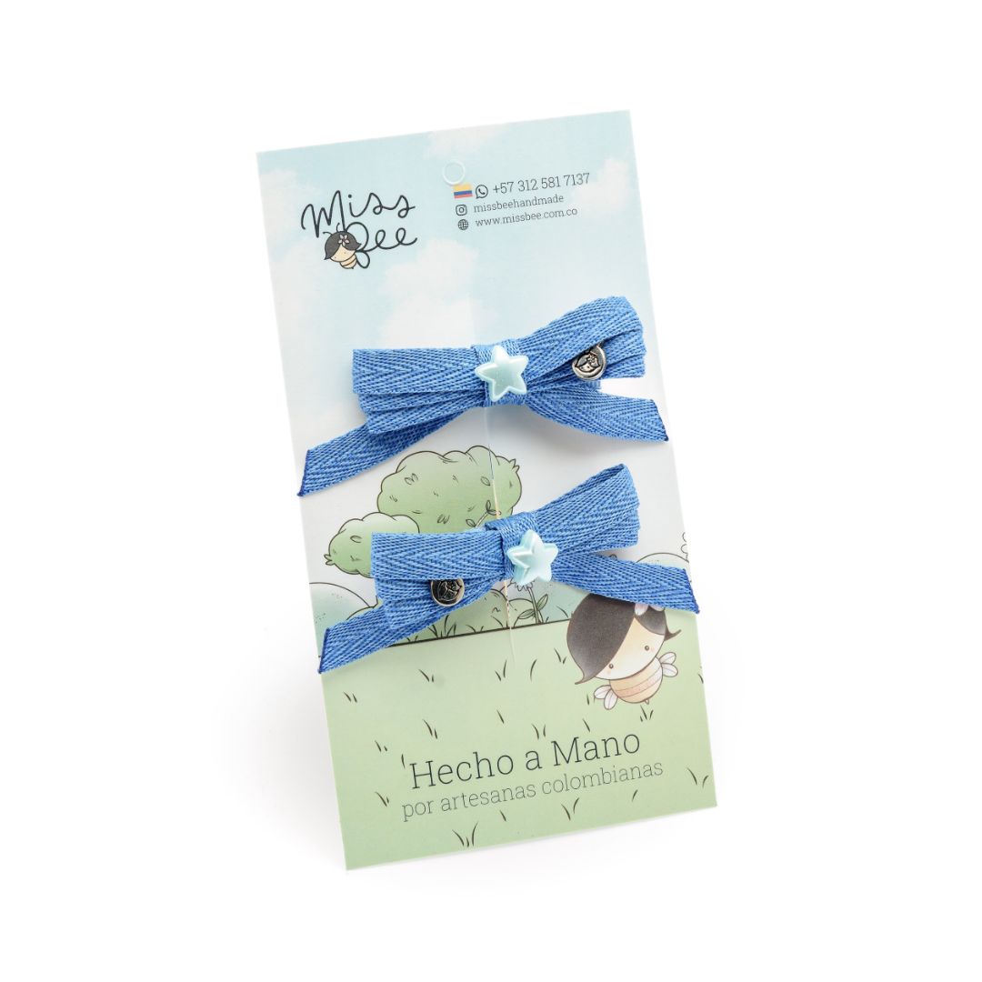 Set Pinzas Clip Bowsy Miss Be