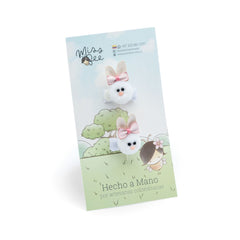 Set Pinzas Bunny Miss Be