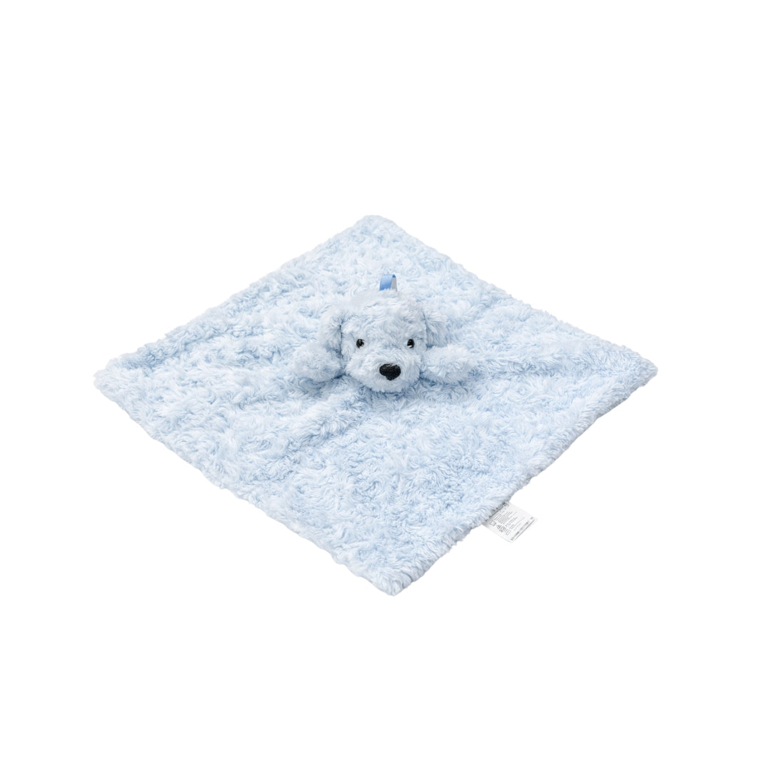 Manta de Apego peluche Sonajero Dog azul