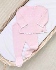Conjunto Tricot Ibiza Primer Día Rosa Martín Aranda